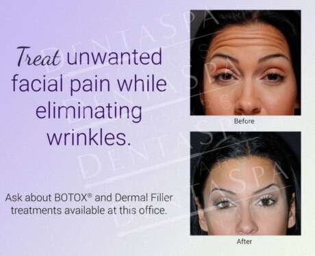 Treat Unwanted Facial Pain Poster