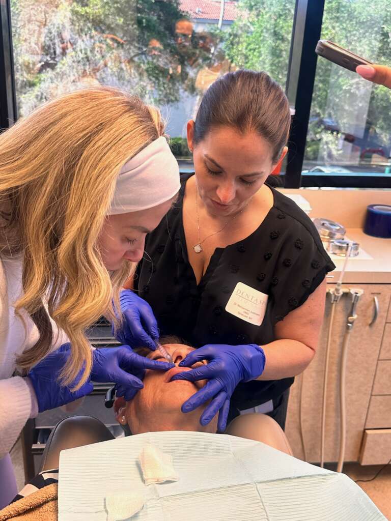 Dentist Training for Lip filler treatment